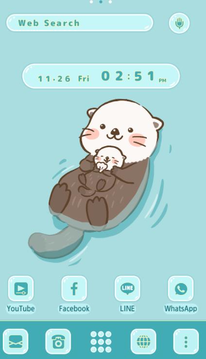 水獺家族手機(jī)主題app客戶端 Sea Otter Family截圖1