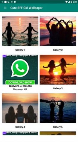 BFF Girl壁紙圖片App最新下載截圖3