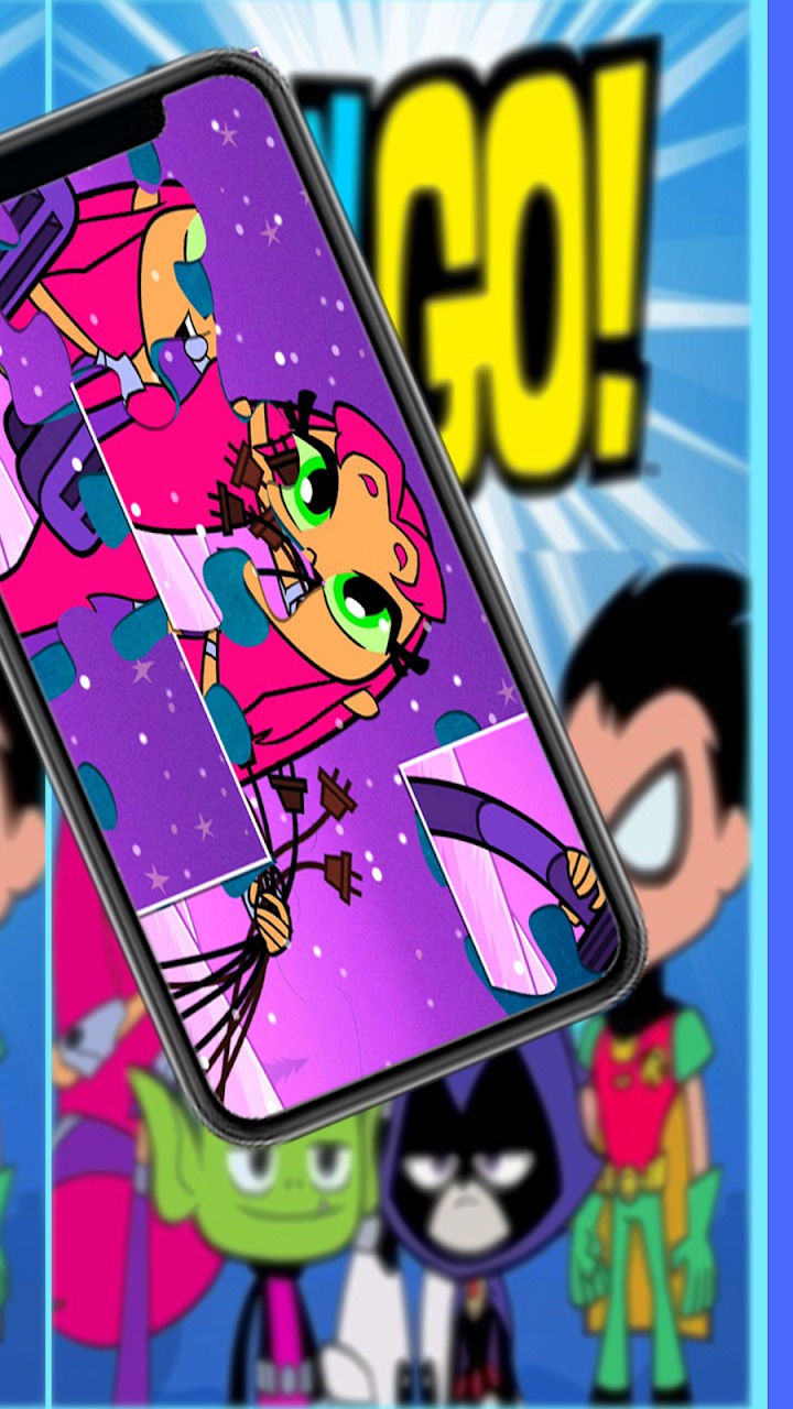 少年泰坦超級(jí)英雄拼圖游戲安卓版（Teen Titans）截圖4