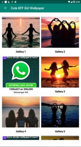 BFF Girl壁紙圖片App最新下載截圖4