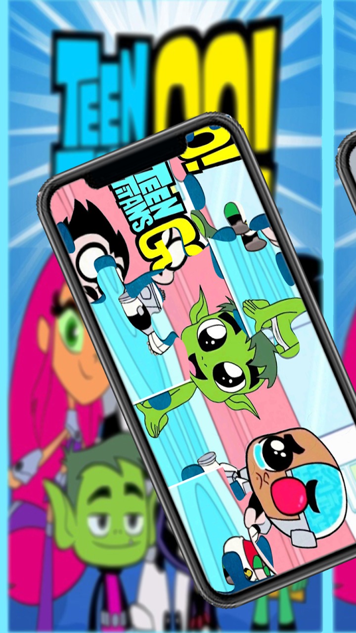 少年泰坦超級(jí)英雄拼圖游戲安卓版（Teen Titans）截圖1