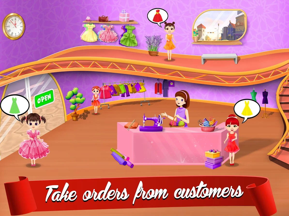 可愛服裝店游戲版（Cute Dress Maker Shop）截圖4