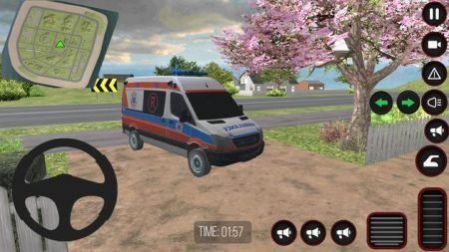 快速救護(hù)車(chē)模擬器手機(jī)游戲安卓版（Fast Ambulance Simulator）截圖2