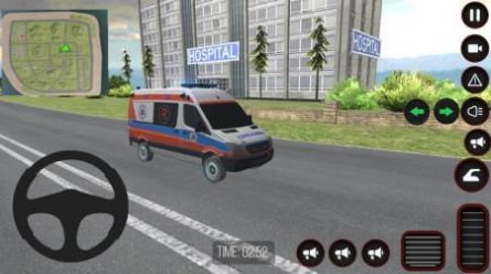 快速救護(hù)車(chē)模擬器手機(jī)游戲安卓版（Fast Ambulance Simulator）截圖3