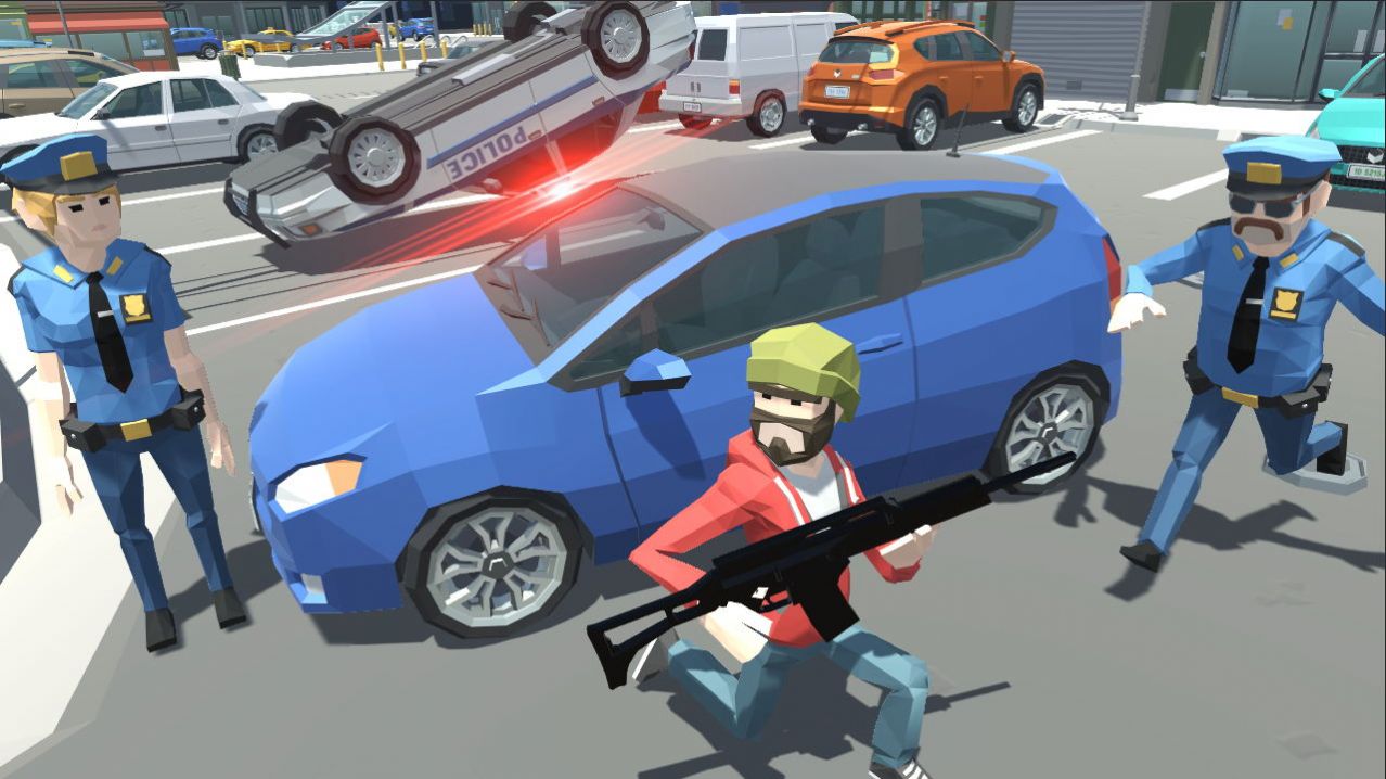 疯狂的城市罪犯手机游戏版(Crime 3D Simulator)截图4: