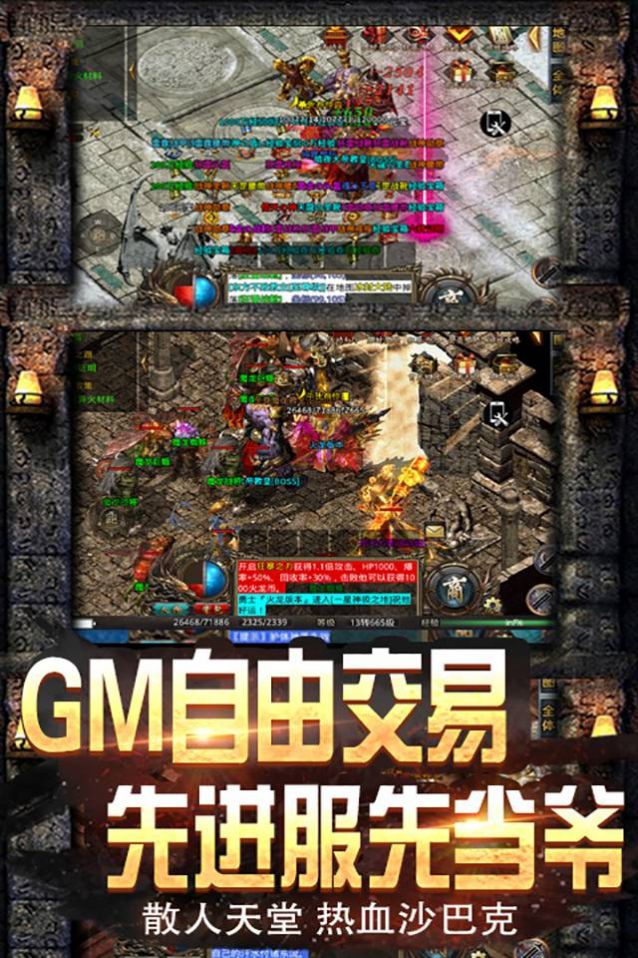 龍城決復古單職業(yè)手游最新版截圖5