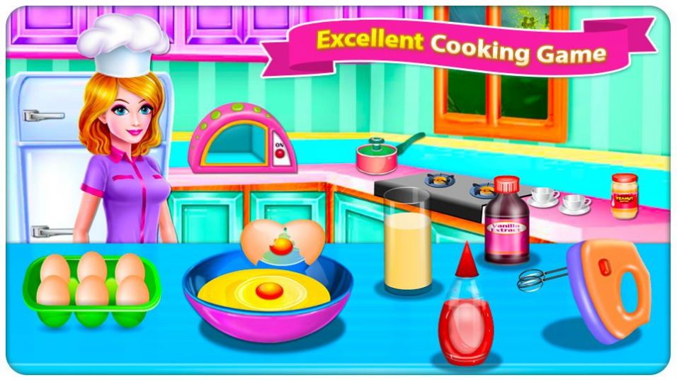 烘焙烹飪蛋糕小游戲安卓版(Cooking Games)截圖1