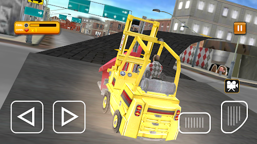 真實(shí)叉車模擬器3D游戲版（Real Forklift Simulator 3d）截圖4