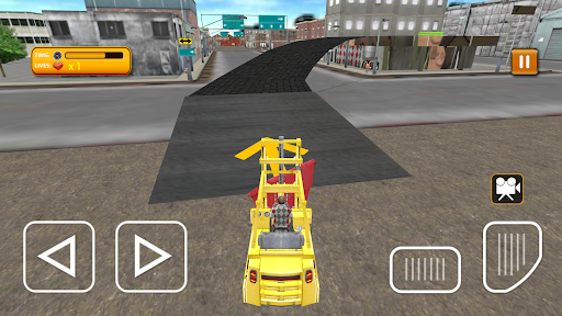 真實(shí)叉車模擬器3D游戲版（Real Forklift Simulator 3d）截圖1