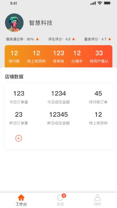 武點商家店鋪管理app版截圖1