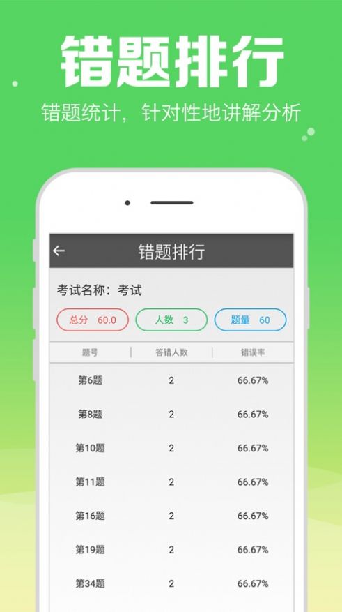 題卡掃描閱卷王App版截圖2