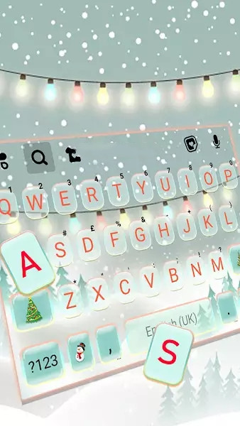 Christmas Lights主題鍵盤工具app手機最新版截圖3