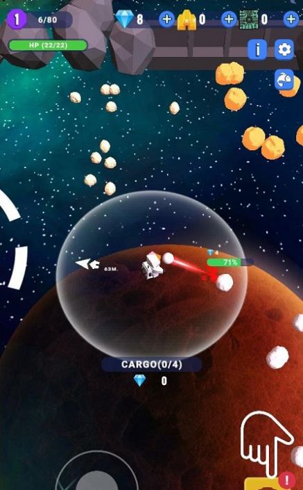 宇宙采礦游戲安卓版（SpaceIdle）截圖2