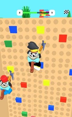 方塊人組合賽跑游戲安卓版下載（Brick Race）截圖2