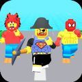 方塊人組合賽跑游戲安卓版下載（Brick Race）