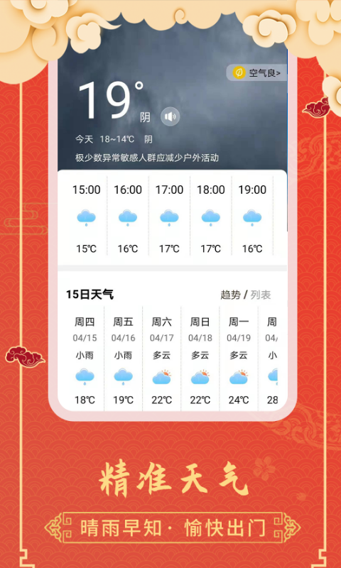 黃歷天氣下載免費(fèi)安裝最新版截圖1