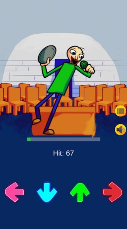 FNF巴迪特性測(cè)試游戲安卓版（FNF Baldi Test Character）截圖1
