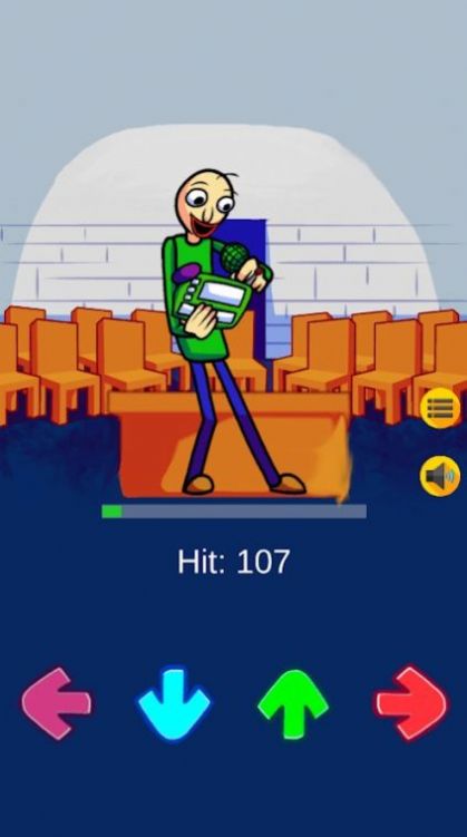 FNF巴迪特性測(cè)試游戲安卓版（FNF Baldi Test Character）截圖2