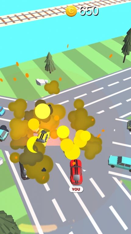 交叉排列游戲安卓版下載（CrossyCarRace）截圖2