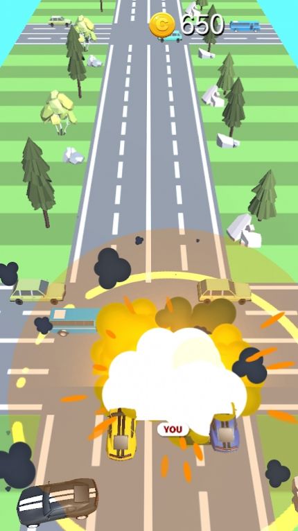 交叉排列游戲安卓版下載（CrossyCarRace）截圖3