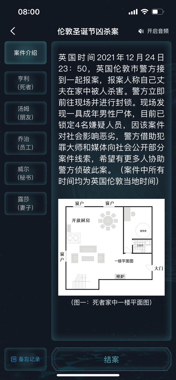 犯罪大師倫敦圣誕節(jié)兇殺案答案圖片2