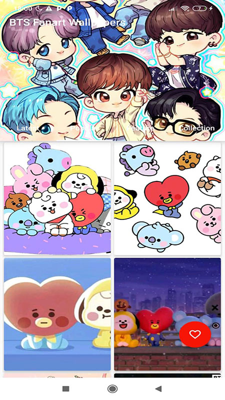 BTS Fanart Wallpapers高清壁紙軟件最新版截圖1