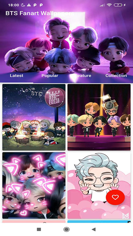 BTS Fanart Wallpapers高清壁紙軟件最新版截圖3