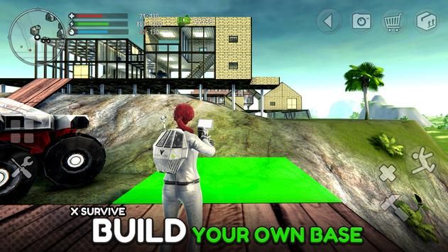 X生存建造沙盒游戲中文版（X Survive）截圖1