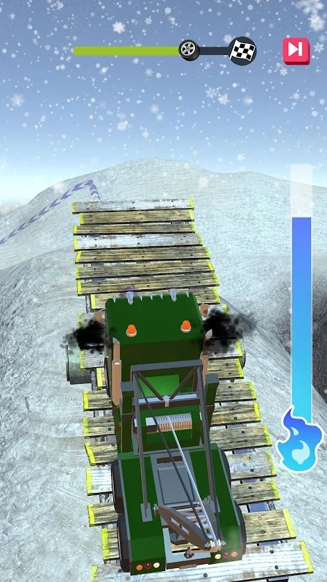 冬季公路卡車司機(jī)游戲手機(jī)版（Winter Road Truckers）截圖1