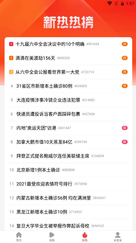 趣新熱新聞資訊app版截圖3