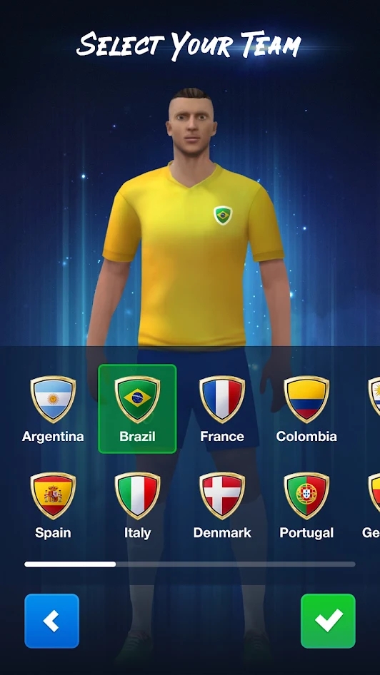 任意球足球世界2022游戲版（FreeKick Football World 2022）截圖2