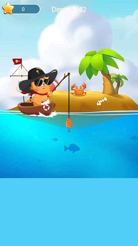 歡樂貓釣魚游戲安卓版截圖1