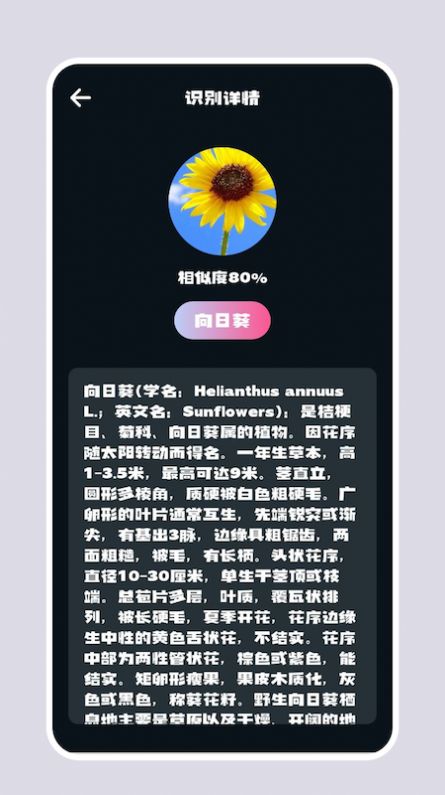 識別花掃一掃軟件app版截圖3