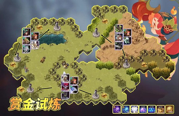 劍與遠征塔琳試煉之地攻略：破曉陽炎塔琳賞金試煉路線推薦