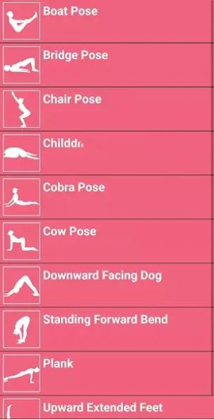10 Daily Yoga Poses瑜伽學習app最新版截圖1