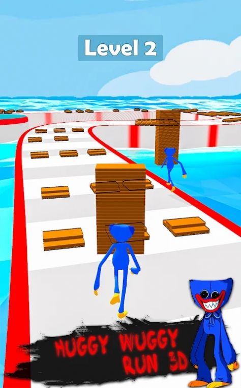 怪物奔跑3D挑戰(zhàn)游戲中文版下載（Epic Poppy Run 3d Challenge）截圖1
