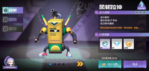 高能手辦團(tuán)柔韌拉伸攻略大全：柔韌拉伸簡單困難噩夢難度通關(guān)攻略
