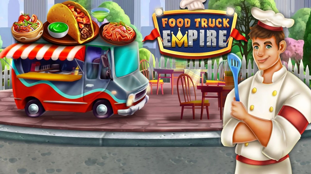 食品卡車帝國游戲中文版（Food Truck Empire Cooking Game）截圖4