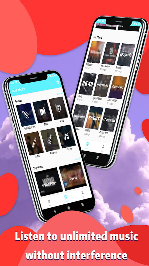 Hola音樂app安卓最新版截圖4