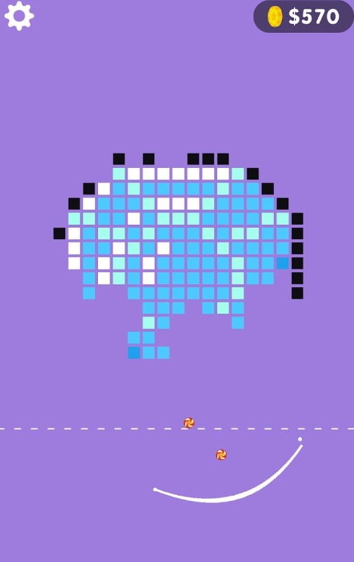 抖音彈小球打磚塊小游戲（Arkanoid Flip）截圖4