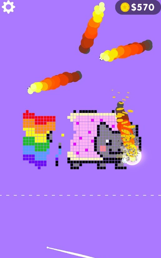 抖音彈小球打磚塊小游戲（Arkanoid Flip）截圖2