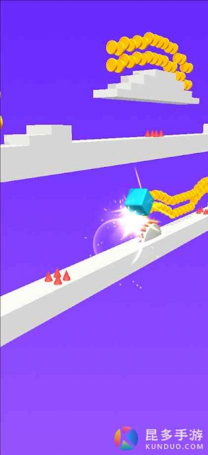 魔方障礙跑游戲手機(jī)版截圖2