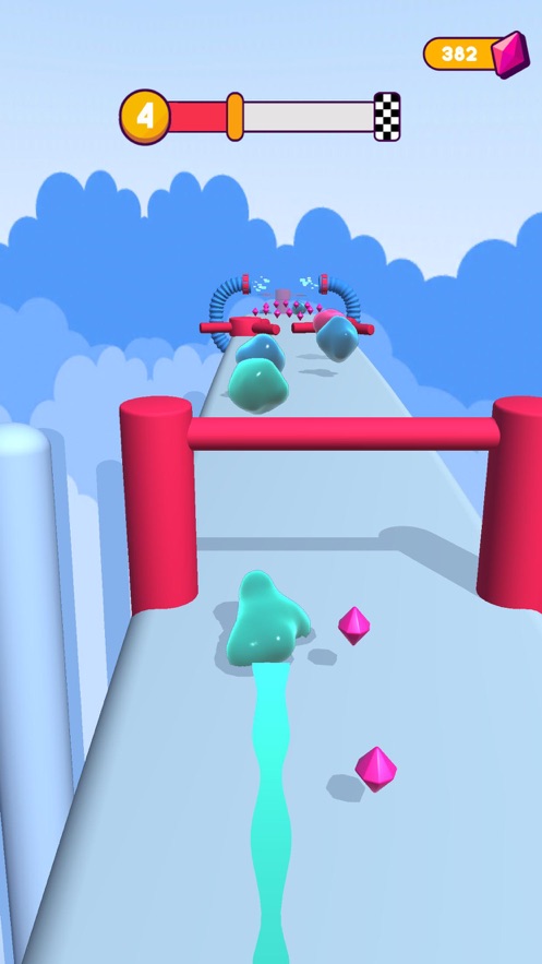 果凍人快跑3D游戲版（Blob Runner 3D）截圖1