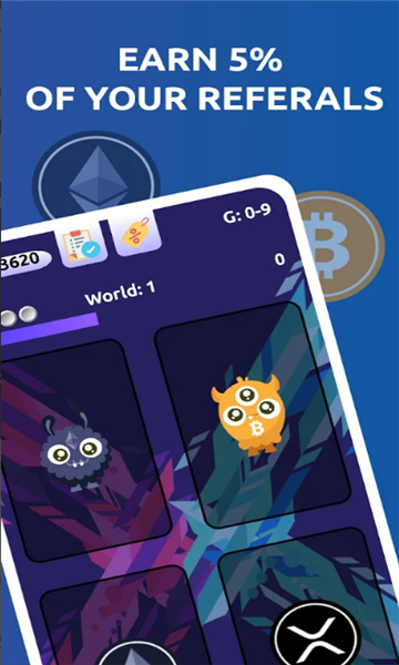 cryptofast賺比特幣游戲版截圖4
