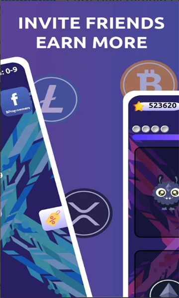 cryptofast賺比特幣游戲版截圖1