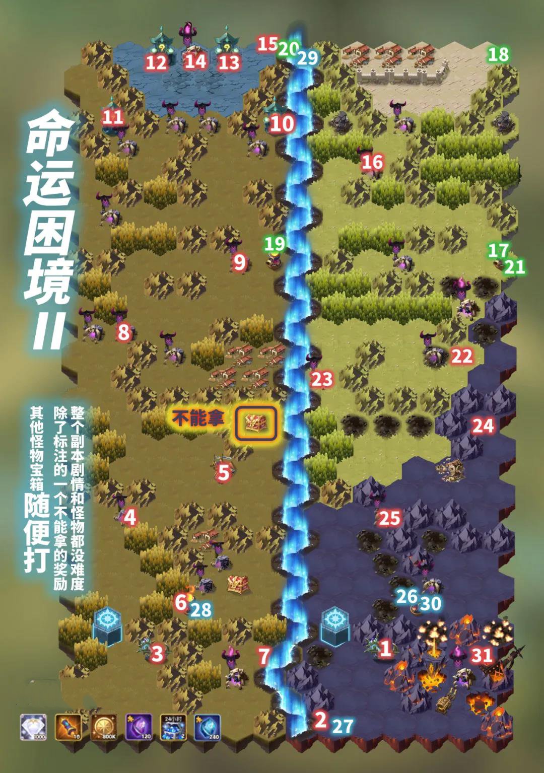 劍與遠(yuǎn)征命運(yùn)困境2最后一個(gè)寶箱怎么拿？命運(yùn)困境2獎(jiǎng)勵(lì)寶箱全拿攻略