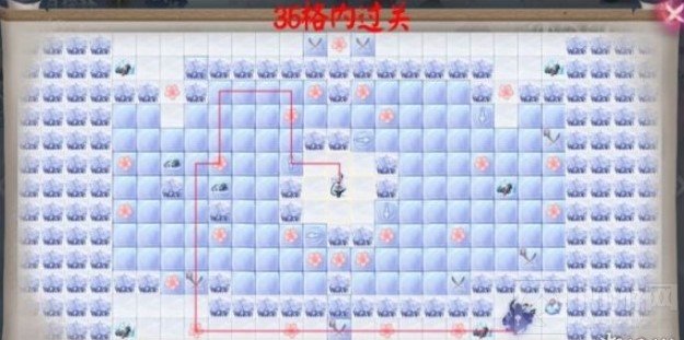 陰陽(yáng)師松月櫻林攻略：雪落櫻祭松月櫻林路線走法35步通關(guān)