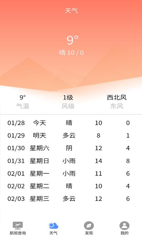 航班輕松查軟件APP版截圖4