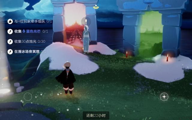 光遇3.6滑冰場旁冥想在哪 3月6日藍色光芒位置大全[多圖]圖片1