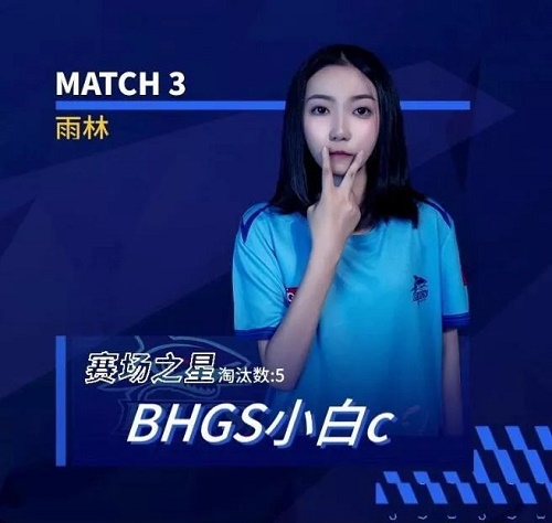 和平精英NV小白c是妹子嗎 2021猛男杯nv小白c靈敏度分享